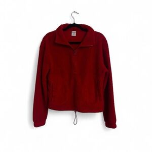 Girl’s Red Sherpa Jacket